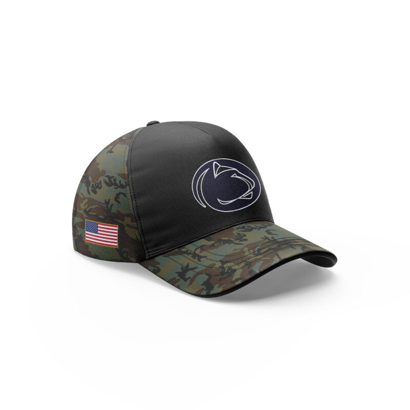 Penn State Football Nike Arctic Camo 2024 Salute to Service Tee - Image 3