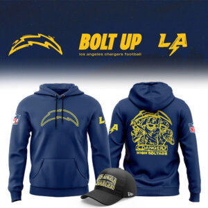 Los Angeles Chargers "DANGER HIGH BOLTAGE" Hoodie