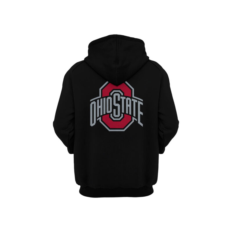 Men's Ohio State Buckeyes Nike Fleece Pullover Hoodie - Image 3