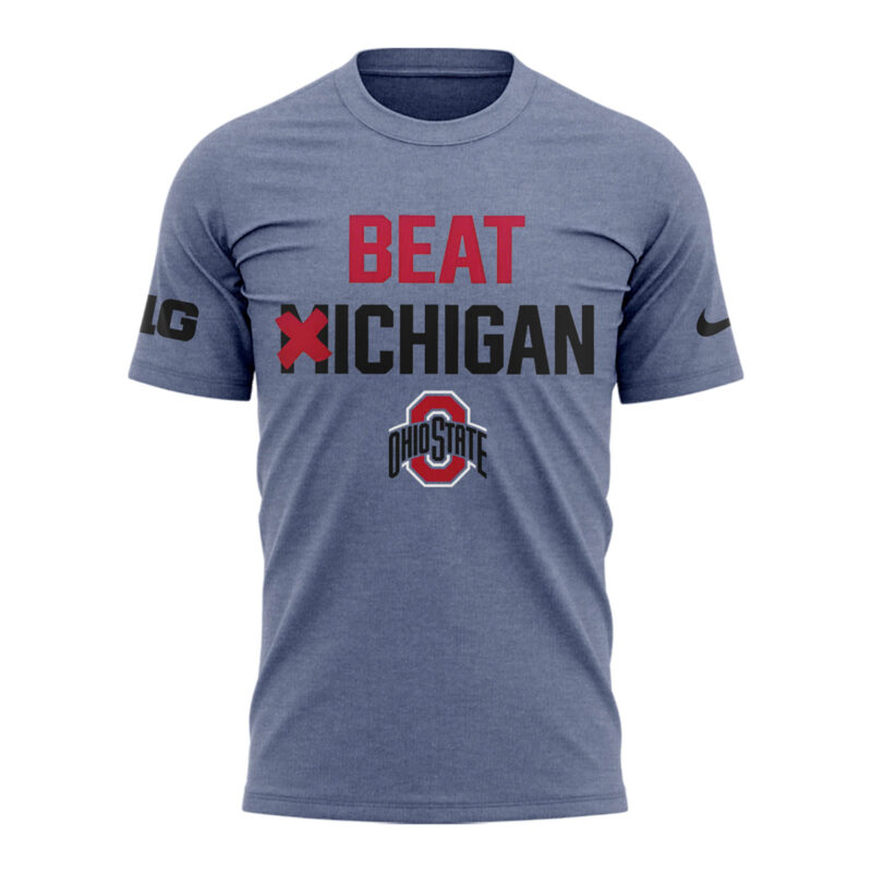 Best Michigan Ohio State Buckeyes Tee - Image 2