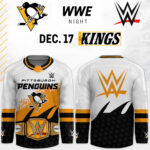 Pittsburgh Penguins x 2024 WWE Night Premium Limited Jersey