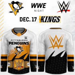 Pittsburgh Penguins x 2024 WWE Night Premium Limited Jersey