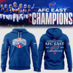 Buffalo Bills 2024 AFC East Division Champions Pullover Hoodie