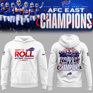 Limited Buffalo Bills Nike 2024 AFC East Division Champions Hoodie