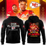 Men's Nike Kansas City Chiefs 2024 NFL PLAYOFFS AFC WEST "CLINCHED" Premium Limited Pullover Hoodie