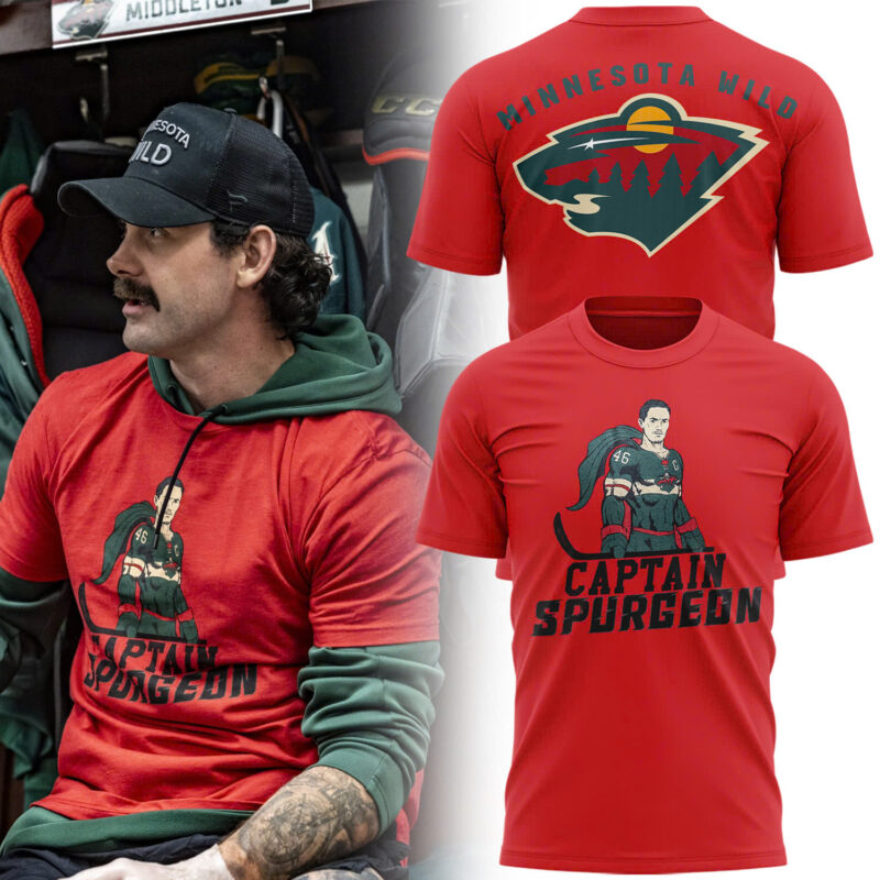 Minnesota Wild Captain Spurgeon Tee