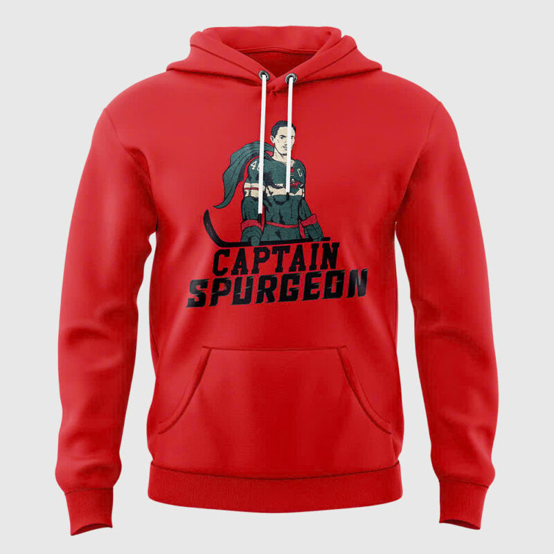 Minnesota Wild Captain Spurgeon Hoodie - Image 2
