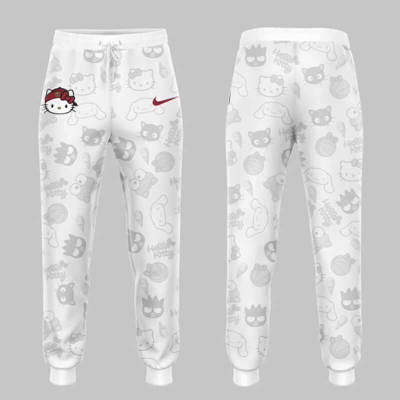 Women’s Nike Denver Nuggets x Hello Kitty Night 2024 Premium Limited Pullover Hoodie - Image 2