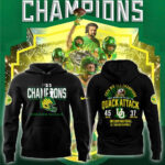Men's Blue 84 Black Oregon Ducks 2024 Big Ten Football Conference Champions Locker Room Pullover Hoodie V2