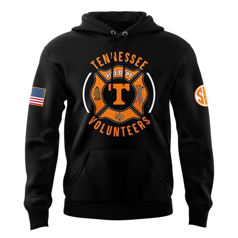 Tennessee Football x Firefighter Appreciation Night Premium Limited Pullover Hoodie - Image 2