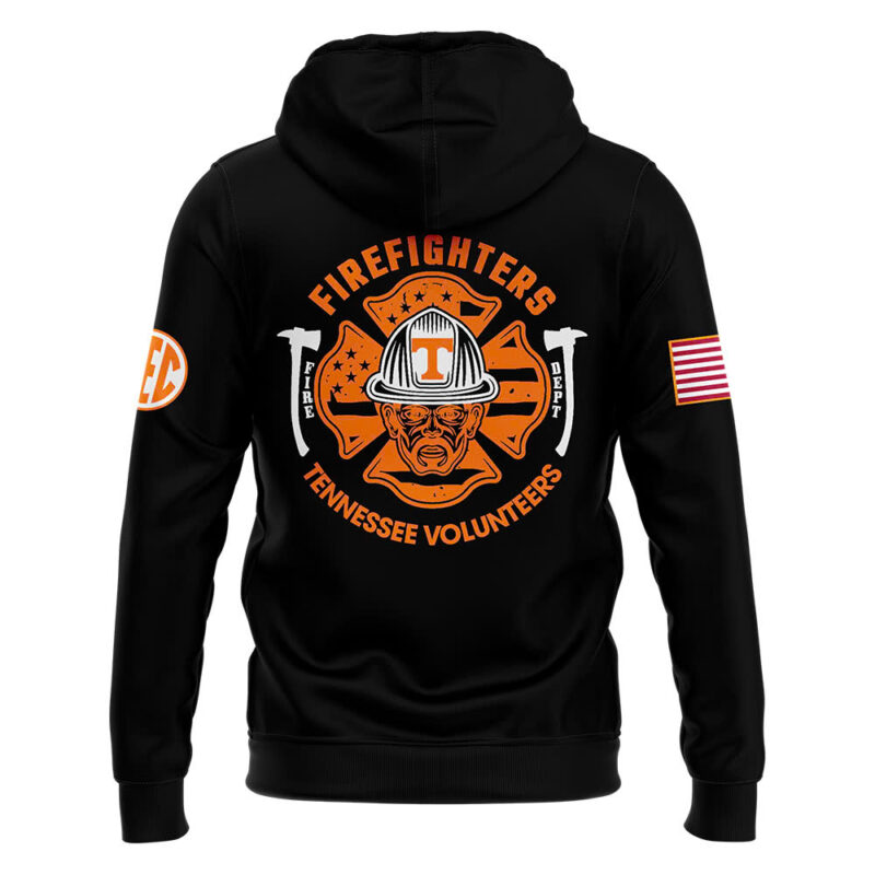 Tennessee Football x Firefighter Appreciation Night Premium Limited Pullover Hoodie - Image 3
