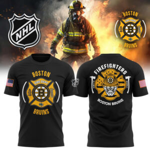 Boston Bruins x 2024 Firefighter Appreciation Night Premium Limited Tee
