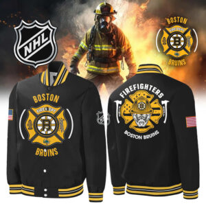 Boston Bruins x 2024 Firefighter Appreciation Night Premium Limited Jacket