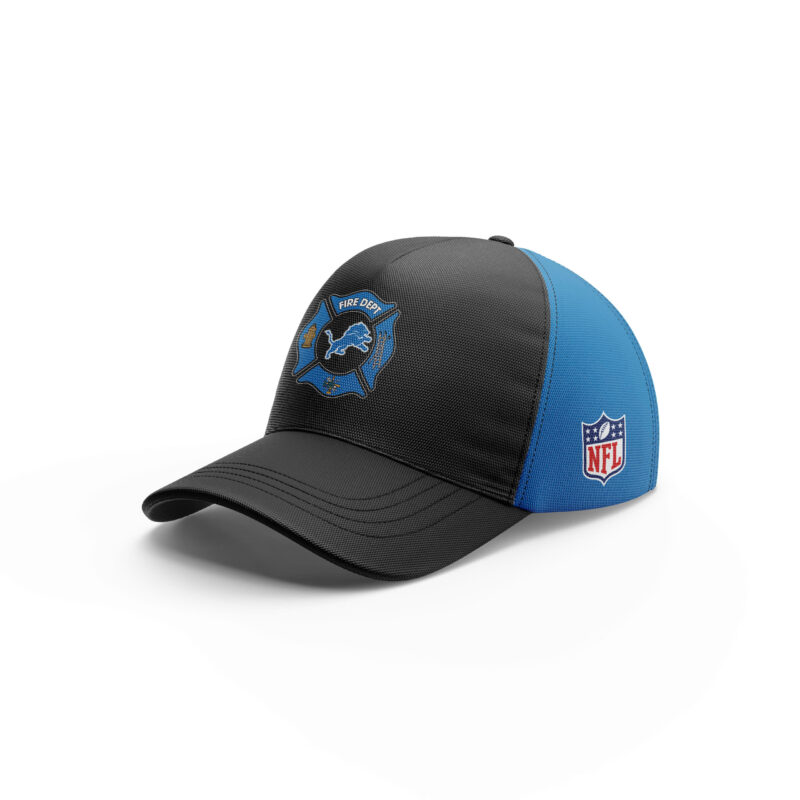Detroit Lions x 2024 Firefighter Appreciation Night Premium Limited Pullover Hoodie V2 - Image 4
