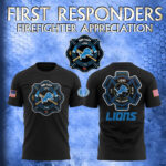 Detroit Lions x 2024 Firefighter Appreciation Night Premium Limited Tee