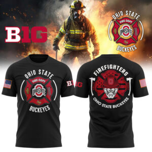 Ohio State Buckeyes x 2024 Firefighter Appreciation Night Premium Limited Tee