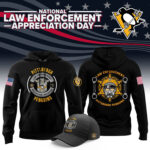 Pittsburgh Penguins 2024 Law Enforcement Appreciation Day Premium Limited Pullover Hoodie