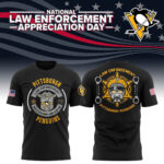 Pittsburgh Penguins 2024 Law Enforcement Appreciation Day Premium Limited Tee