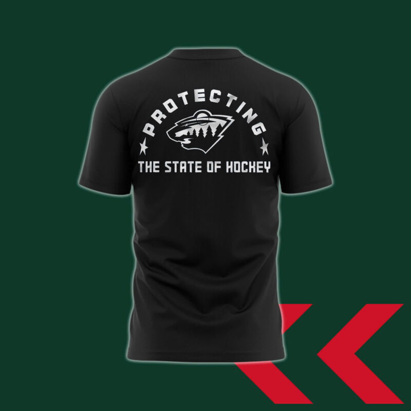 Minnesota Wild x 2025 Law Enforcement Appreciation Night Premium Limited Tee - Image 3
