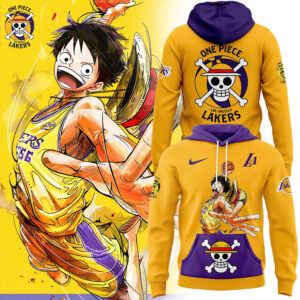 Limited_Los Angeles Lakers "One Piece Night" Hoodie