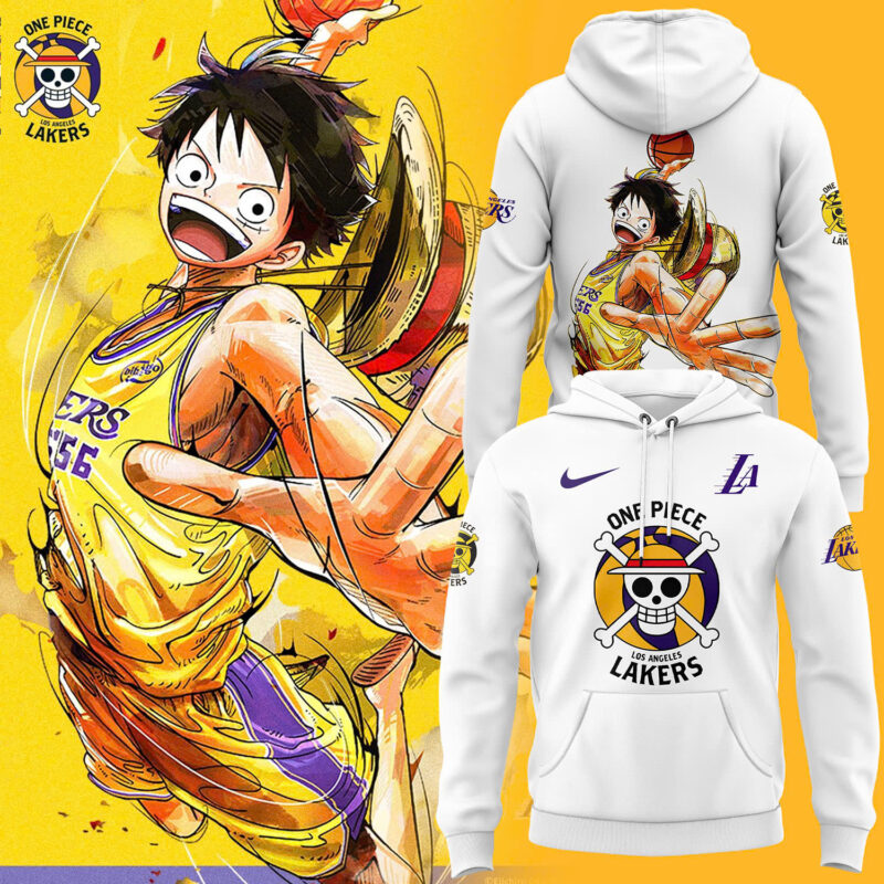 Limited_Los Angeles Lakers "One Piece Night" Hoodie