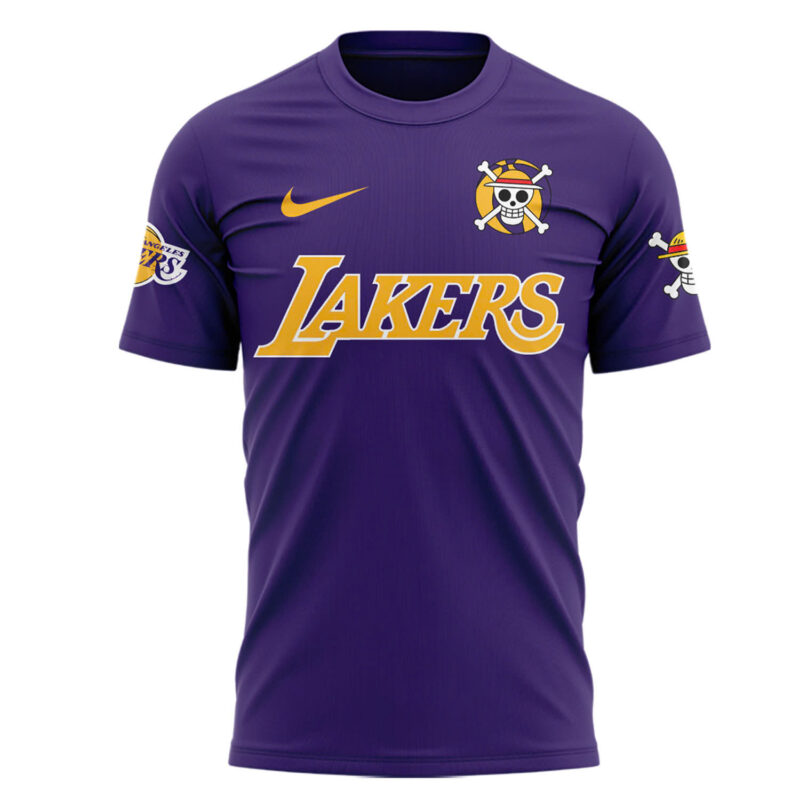 Limited_Los Angeles Lakers ?One Piece Night? Shirt - Image 2
