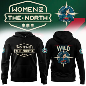 Minnesota Wild x 2025 Women of the North Night Premium Limited Pullover Hoodie