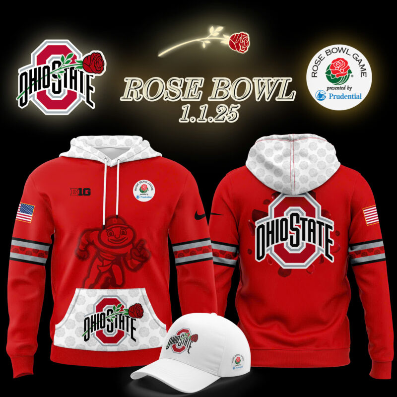 Ohio State Buckeyes x Rose Bowl Game Hoodie
