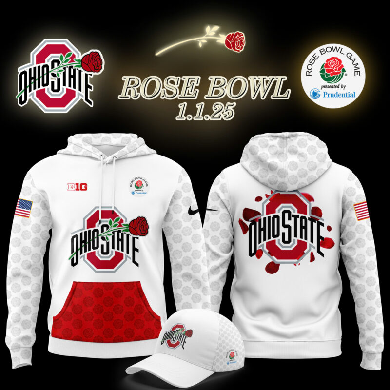 Limited Ohio State Buckeyes x Rose Bowl Game Hoodie