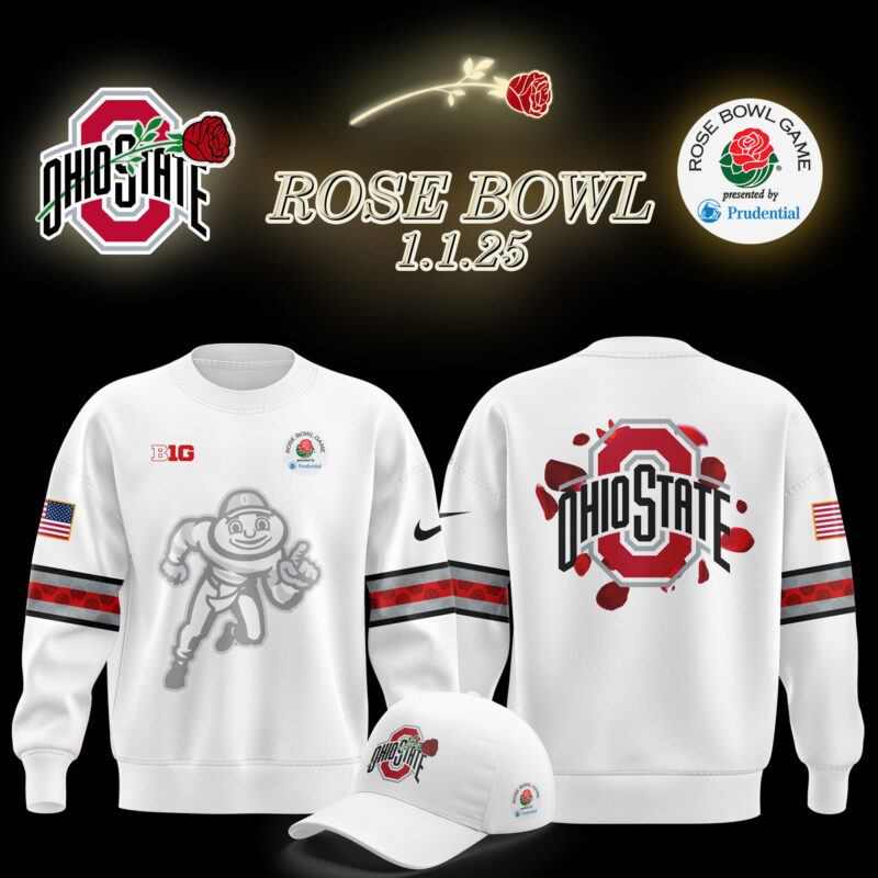Limited Ohio State Buckeyes x Rose Bowl Game Sweatshirt