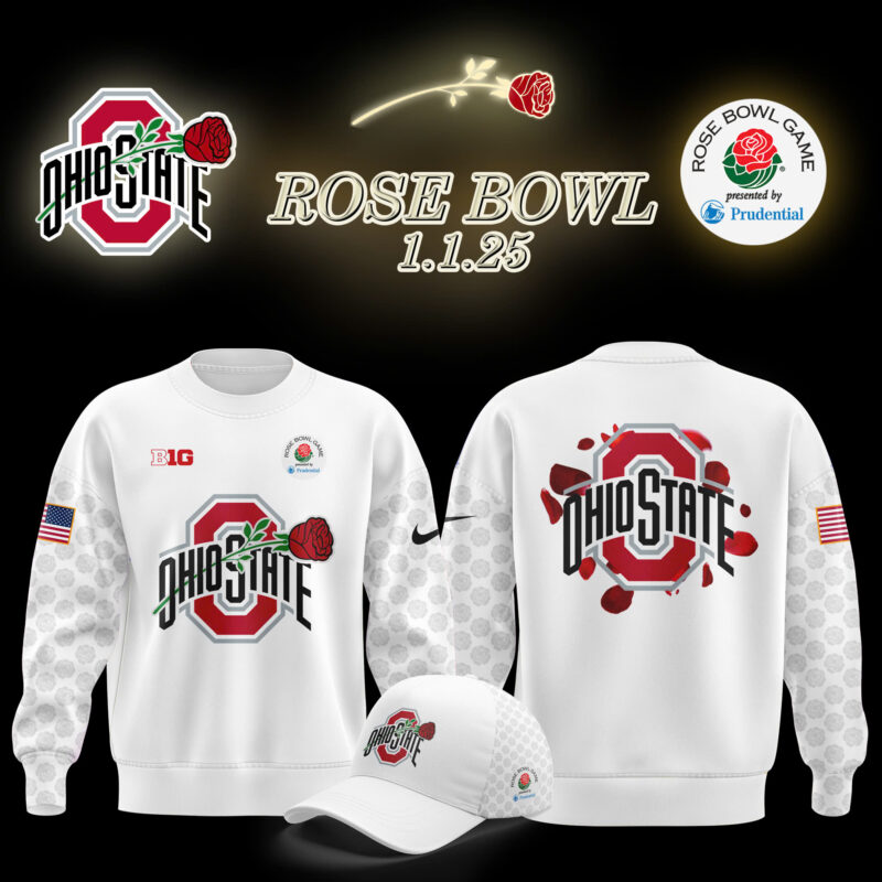 Limited Ohio State Buckeyes x Rose Bowl Game Sweatshirt