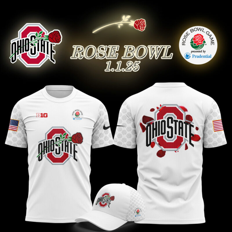 Ohio State Buckeyes Rose Bowl Game 2025 Tshirt