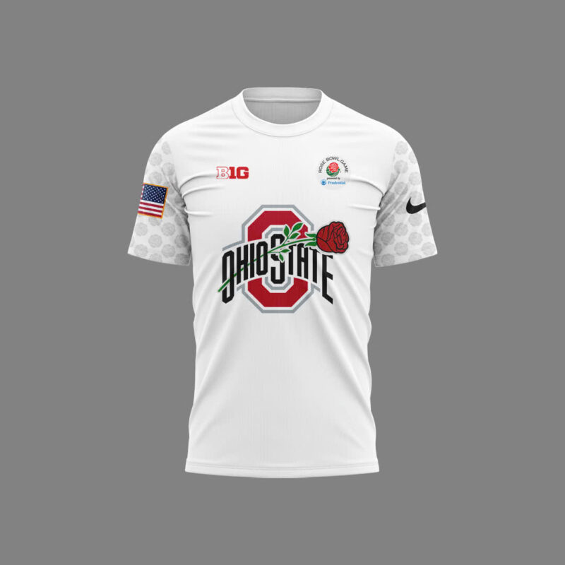 Ohio State Buckeyes Rose Bowl Game 2025 Tshirt - Image 2