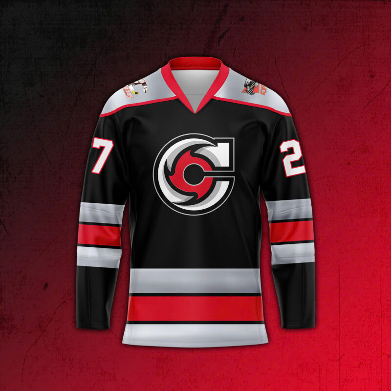 Cincinnati Cyclones x Throwback Night 2024 Limited Edition Personalise Jersey - Image 2