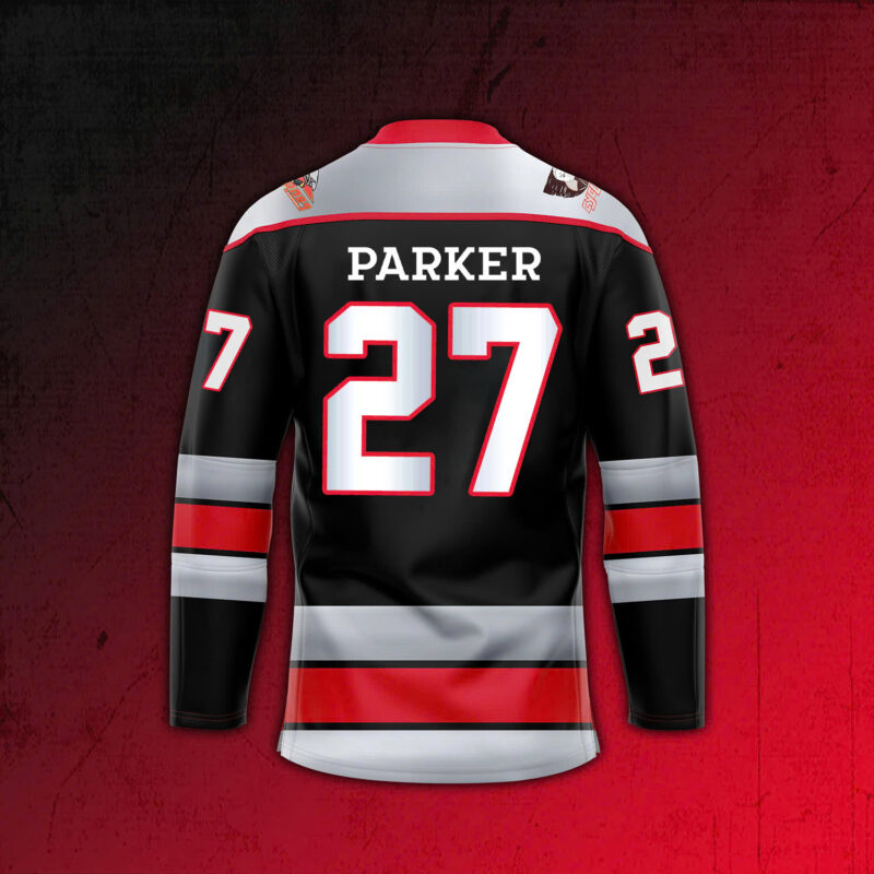 Cincinnati Cyclones x Throwback Night 2024 Limited Edition Personalise Jersey - Image 3