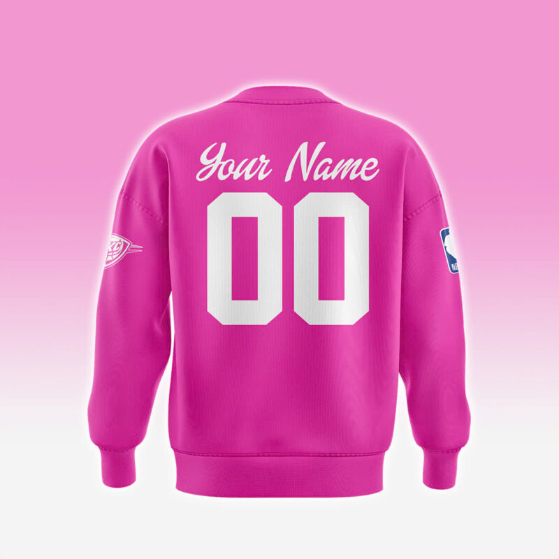 Special New Oklahoma City Thunder x Barbie Sweat 2025 - Image 3