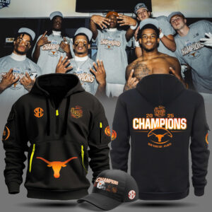 Texas Longhorns Football x 2025 Chick fil A Peach Bowl Premium Limited New Heavy Hoodie