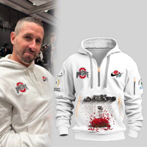 Ohio State Buckeyes x 2024 Rose Bowl Champions Premium Limited New Heavy Hoodie