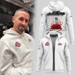 Ohio State Buckeyes x 2024 Rose Bowl Champions Premium Limited Pullover Zip Hoodie