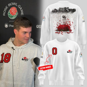 Ohio State Buckeyes x 2024 Rose Bowl Champions Premium Limited Personalized Sweatshirt