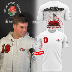 Ohio State Buckeyes x 2024 Rose Bowl Champions Premium Limited Personalized Tee