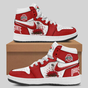 Ohio State Buckeyes College Football Playoff 2025 Rose Bowl Champions Shoes