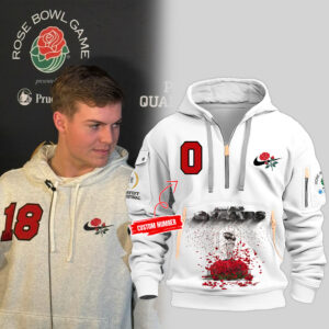 Ohio State Buckeyes x 2024 Rose Bowl Champions Premium Limited Personalized New Heavy Hoodie