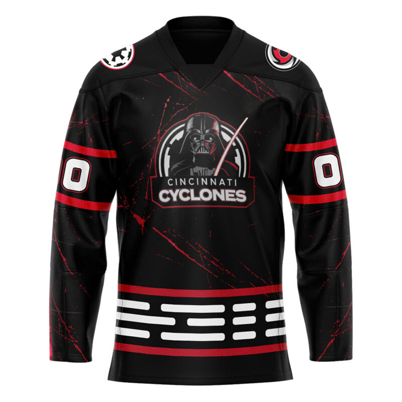 Cincinnati Cyclones x 2024 Star Wars Matinee Limited Edition Personalise Jersey - Image 2