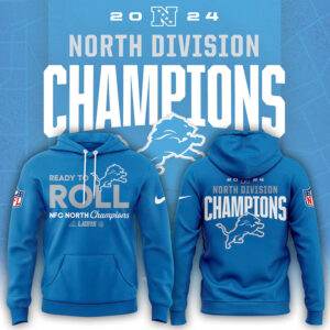 Special New Detroit Lions NFC North Champions Hoodie