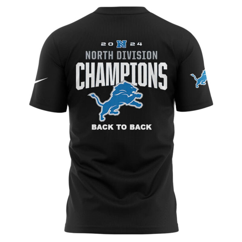Tshirt Detroit Lions NFC North Champions  2025 - Image 3