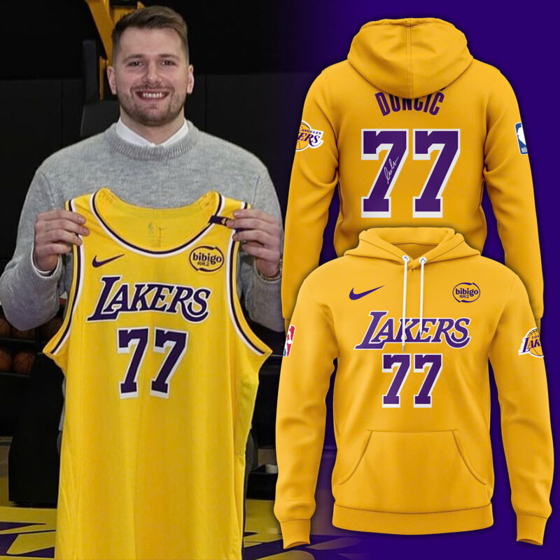 Limited Los Angeles Lakers x Lake Show Luka Hoodie v2