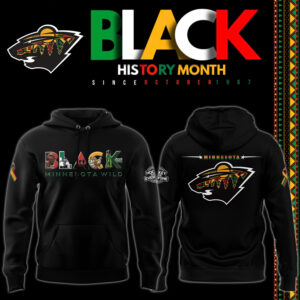 Minnesota Wild x 2025 Black History Month Premium Limited Pullover Hoodie