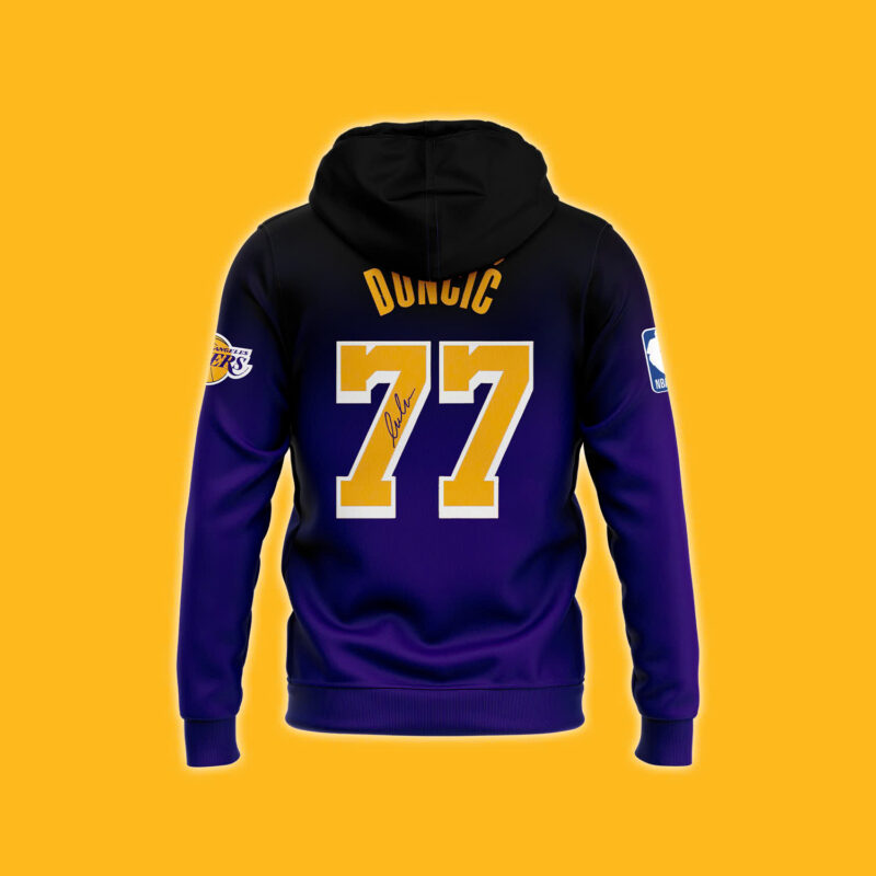 Limited Los Angeles Lakers x Lake Show Luka Hoodie v3 - Image 3