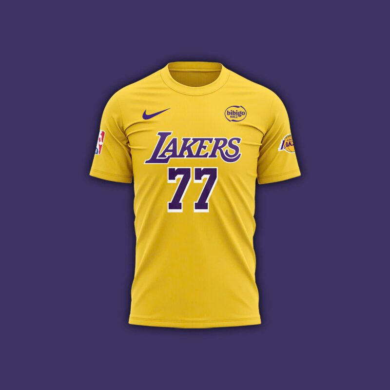 Limited Los Angeles Lakers x Lake Show Luka Shirt - Image 2